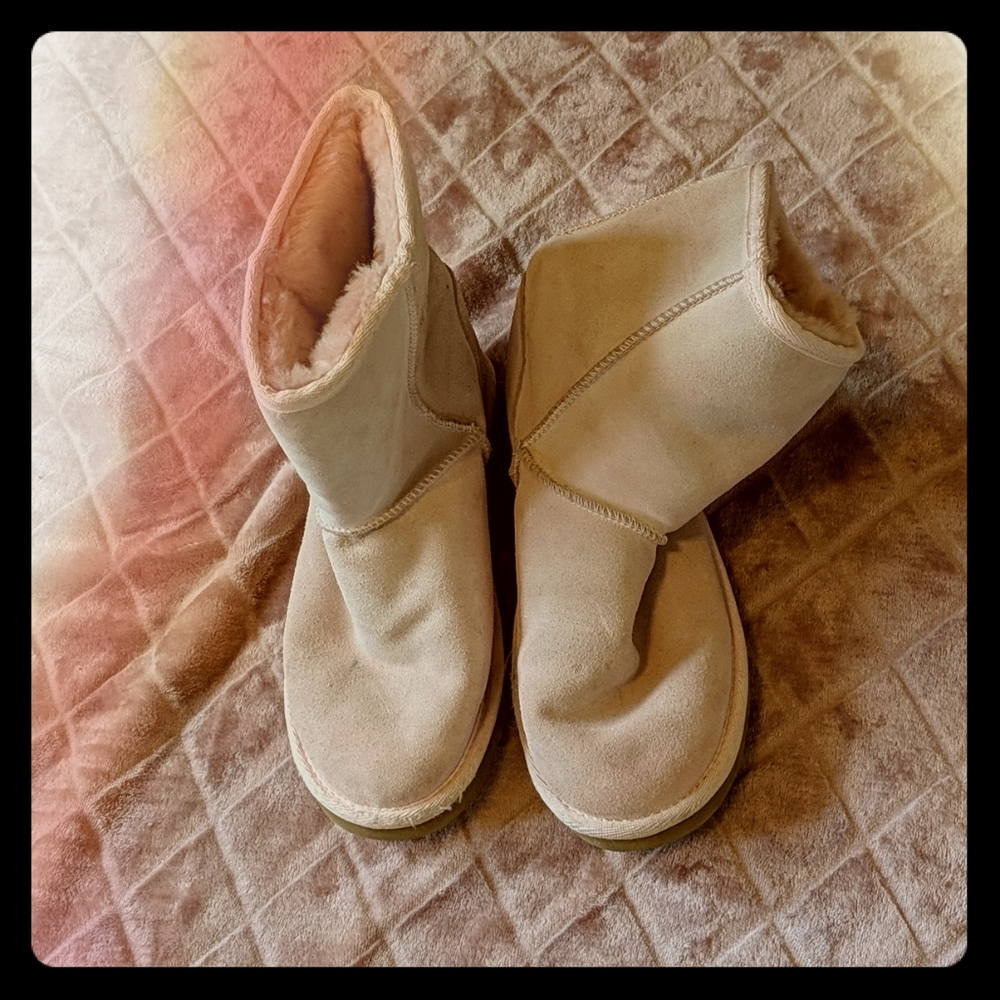 Ugg Boots Classic Light Pink Medium Height